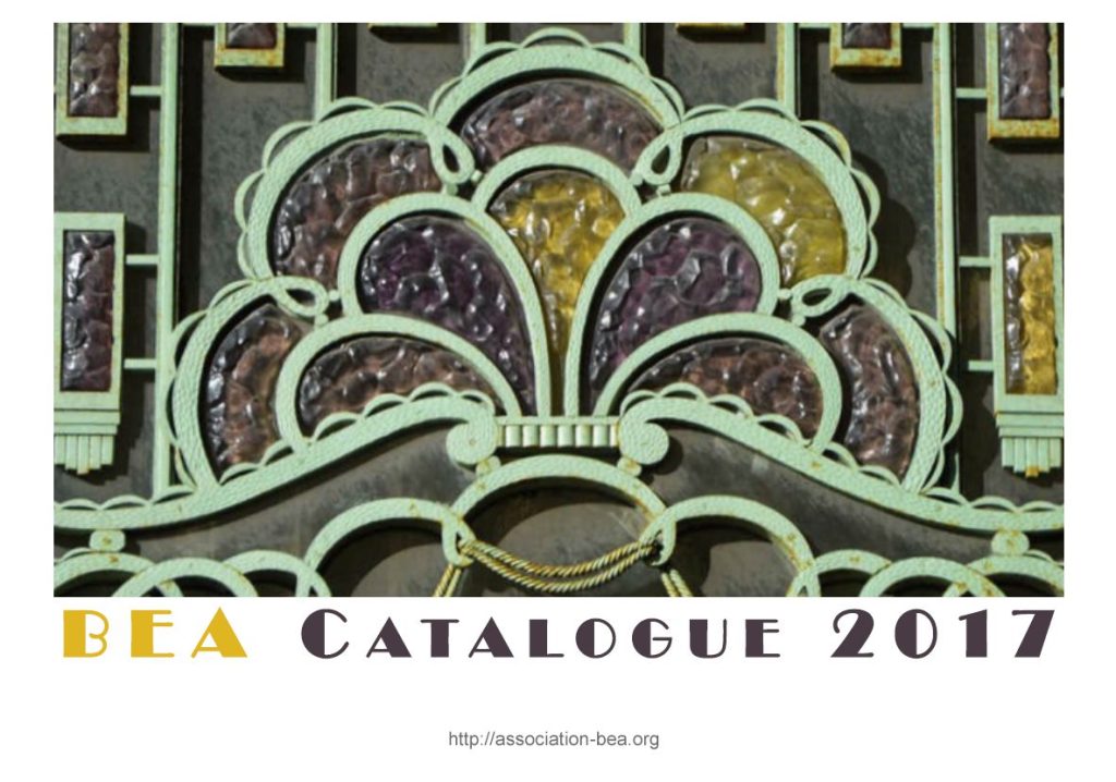 Couverture catalogue BEA 2017